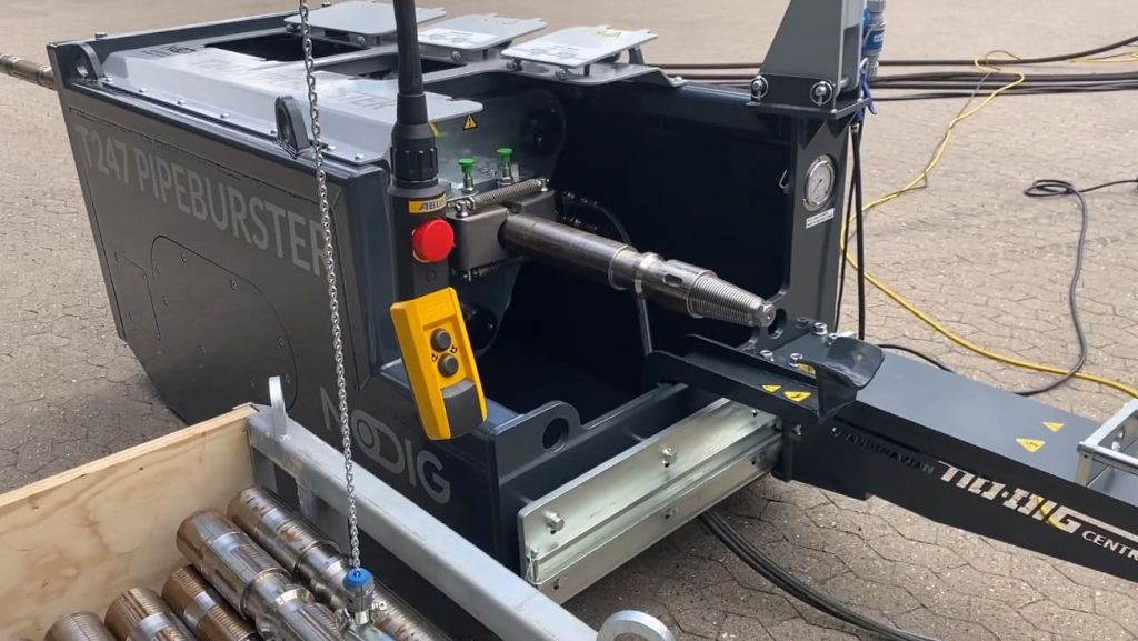 Instalación de tuberías sin zanja